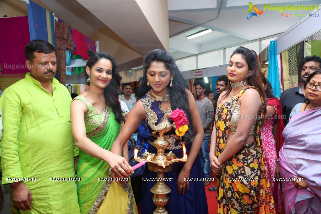 National Silk Expo Launch at Sri Satya Sai Nigamagamam