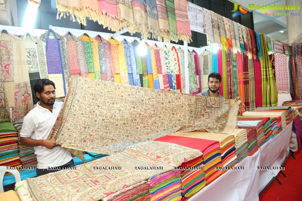 National Silk Expo Launch at Sri Satya Sai Nigamagamam