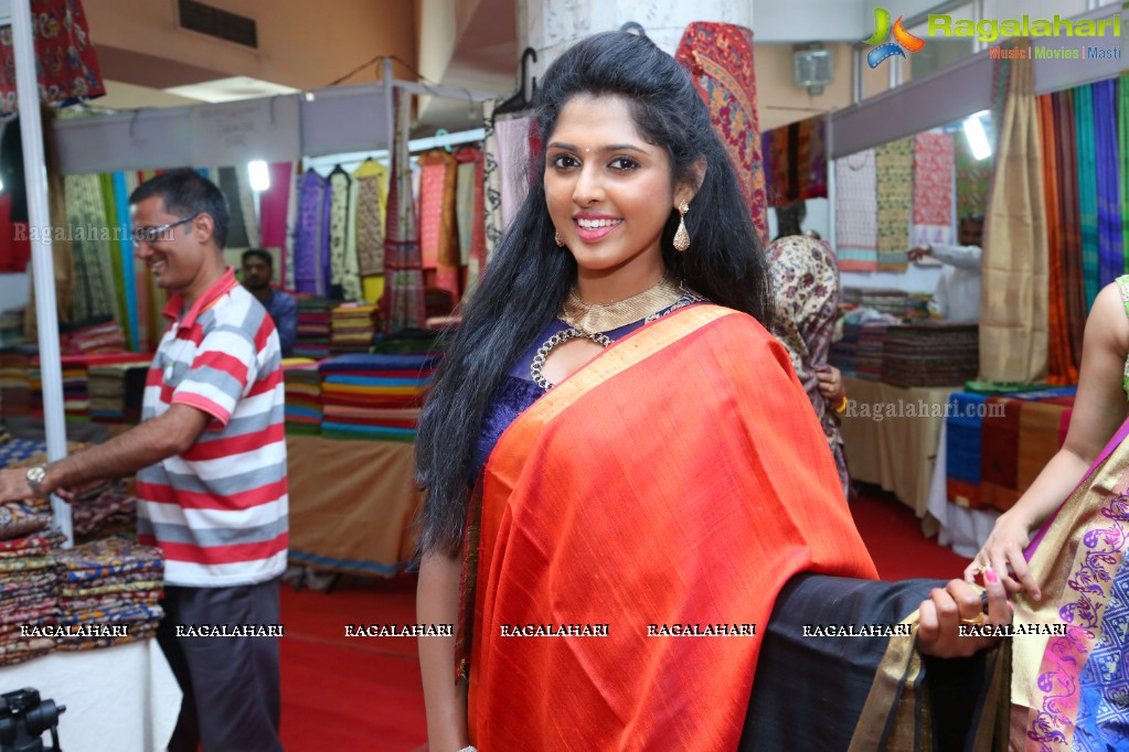 National Silk Expo Launch at Sri Satya Sai Nigamagamam