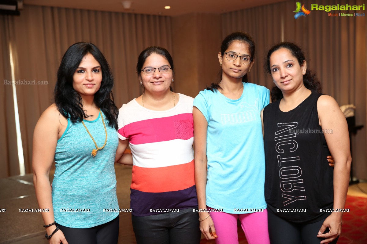 Yoga Demonstration on The Occasion of Yoga Day at Mercure 