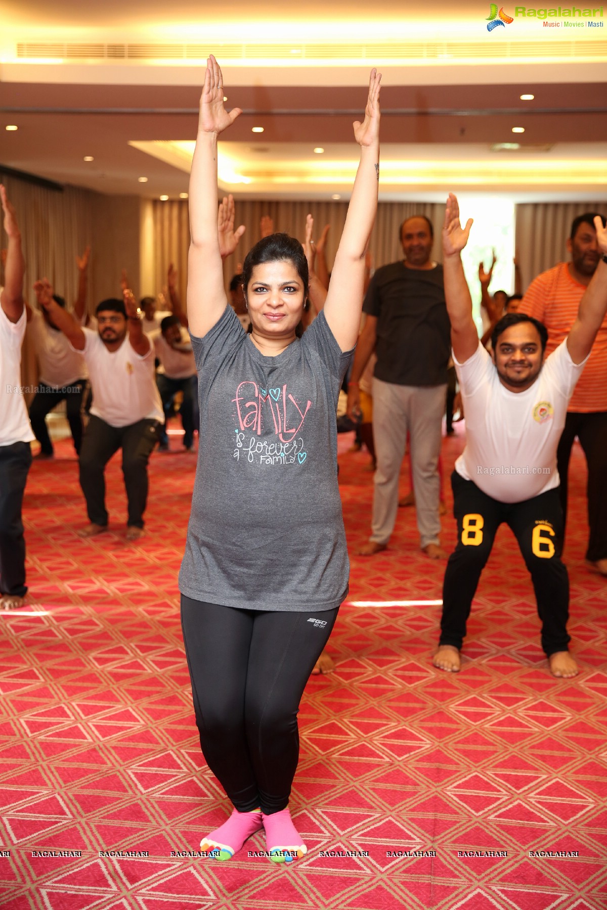 Yoga Demonstration on The Occasion of Yoga Day at Mercure 