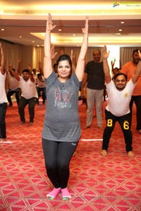 Yoga Demostration on The Occasion of Yoga Day