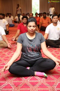 Yoga Demostration on The Occasion of Yoga Day