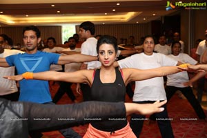 Yoga Demostration on The Occasion of Yoga Day