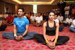 Yoga Demostration on The Occasion of Yoga Day