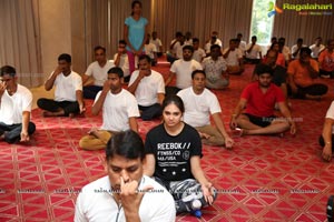 Yoga Demostration on The Occasion of Yoga Day