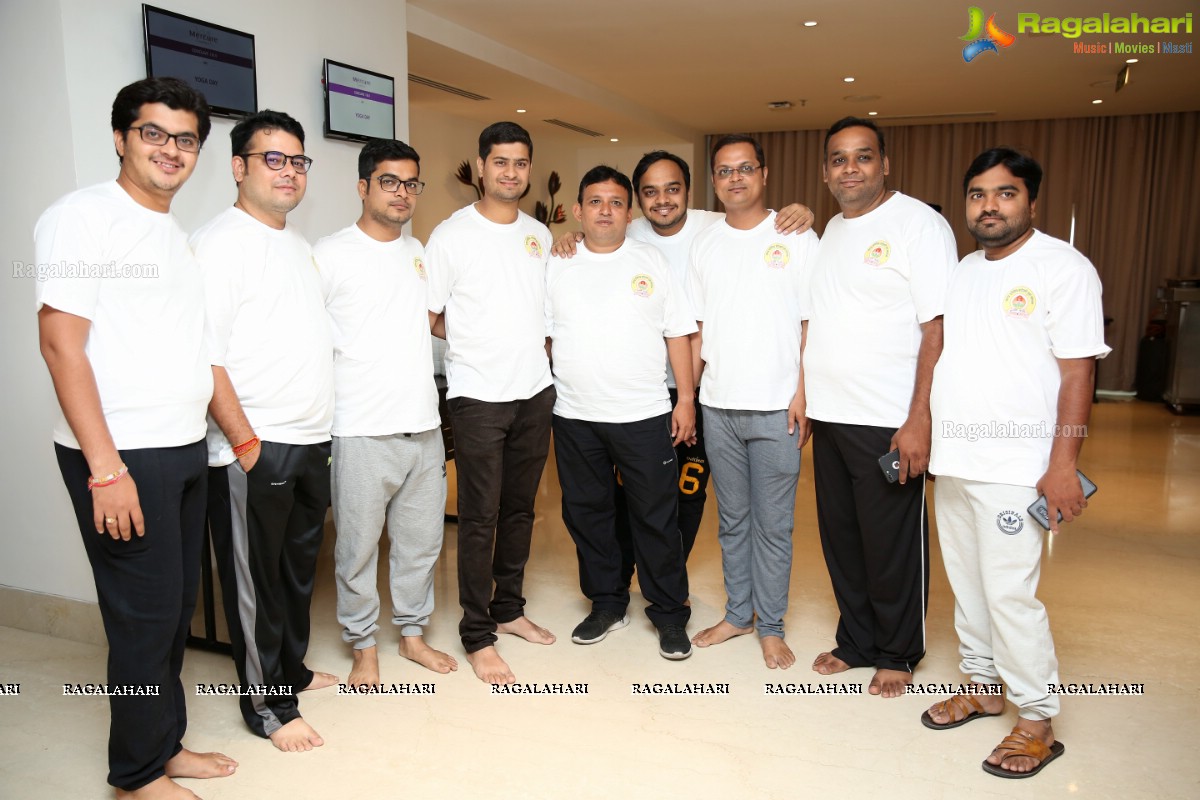 Yoga Demonstration on The Occasion of Yoga Day at Mercure 