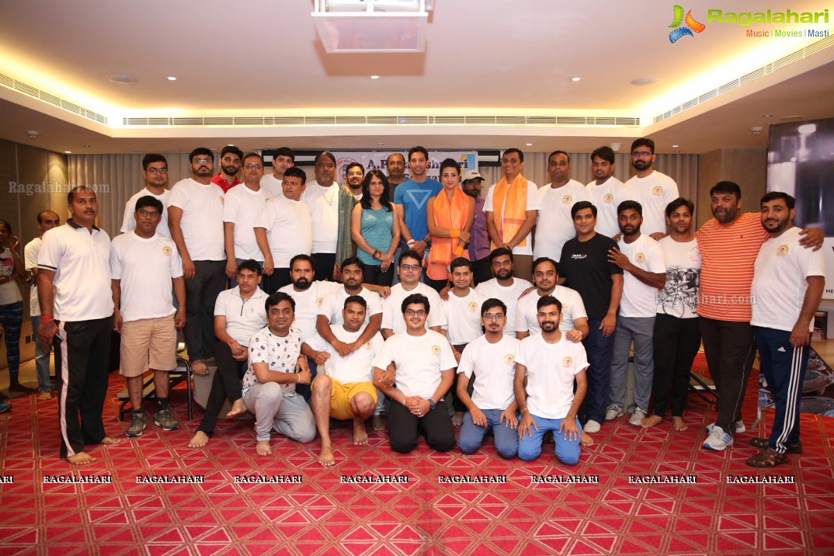 Yoga Demonstration on The Occasion of Yoga Day at Mercure 