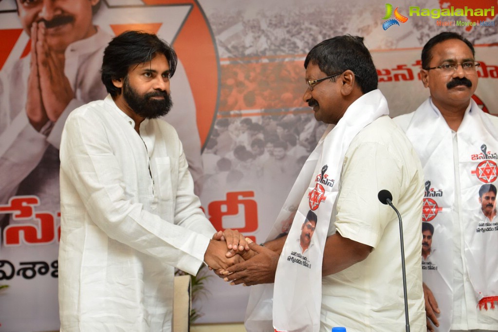 Pawan Kalyan in Vizag