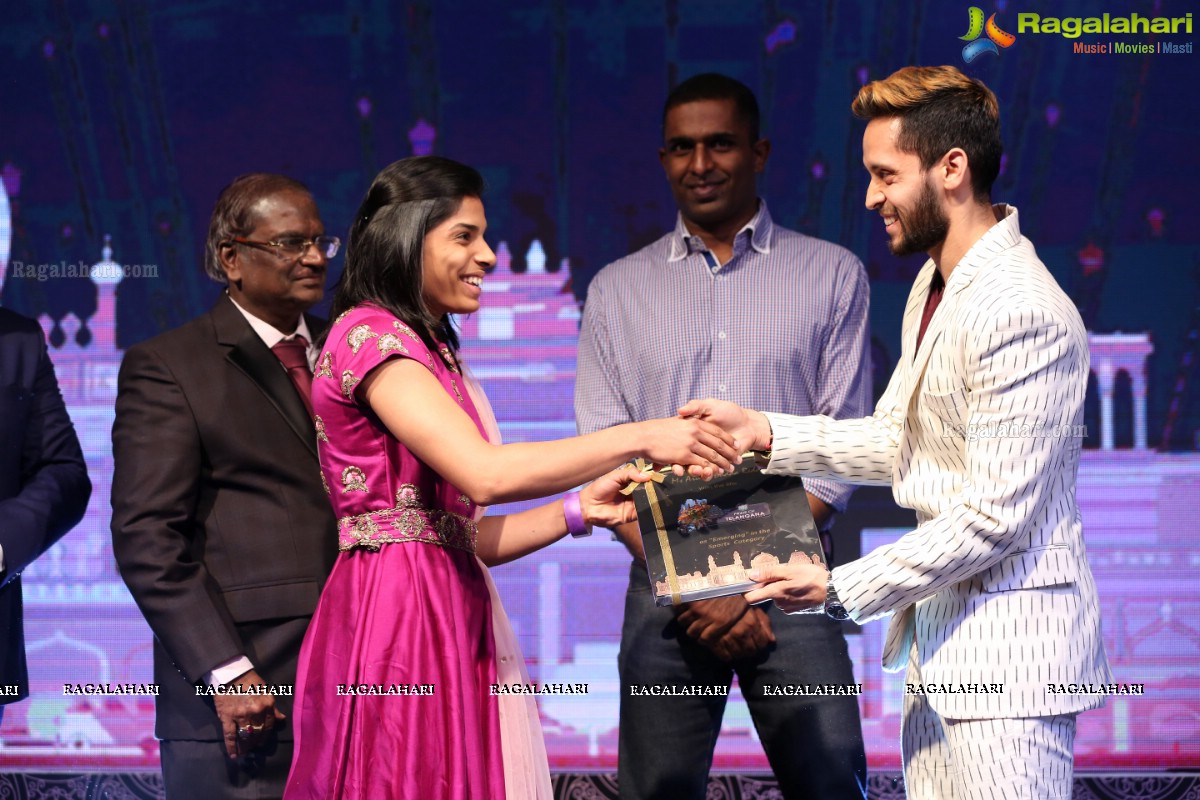 Awards Ceremony of Pride of Telangana at Trident, Hyderabad