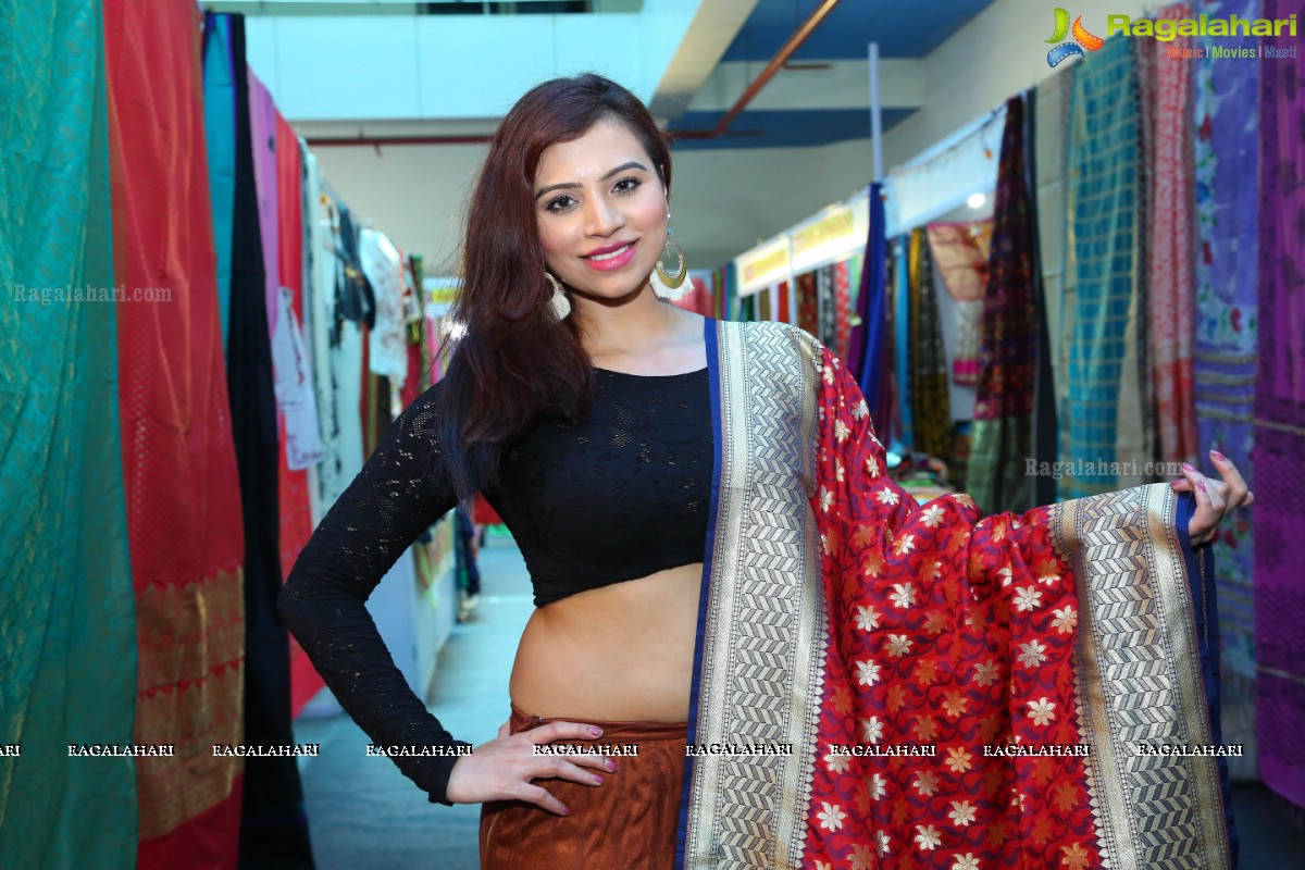 Priyanka Raman launches Silk Dezire of India Expo at NSIC, Kushaiguda