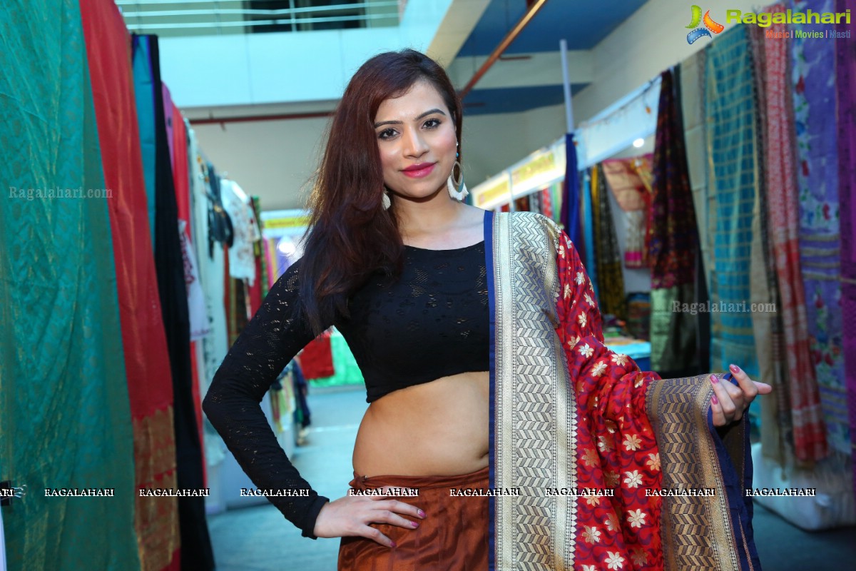 Priyanka Raman launches Silk Dezire of India Expo at NSIC, Kushaiguda