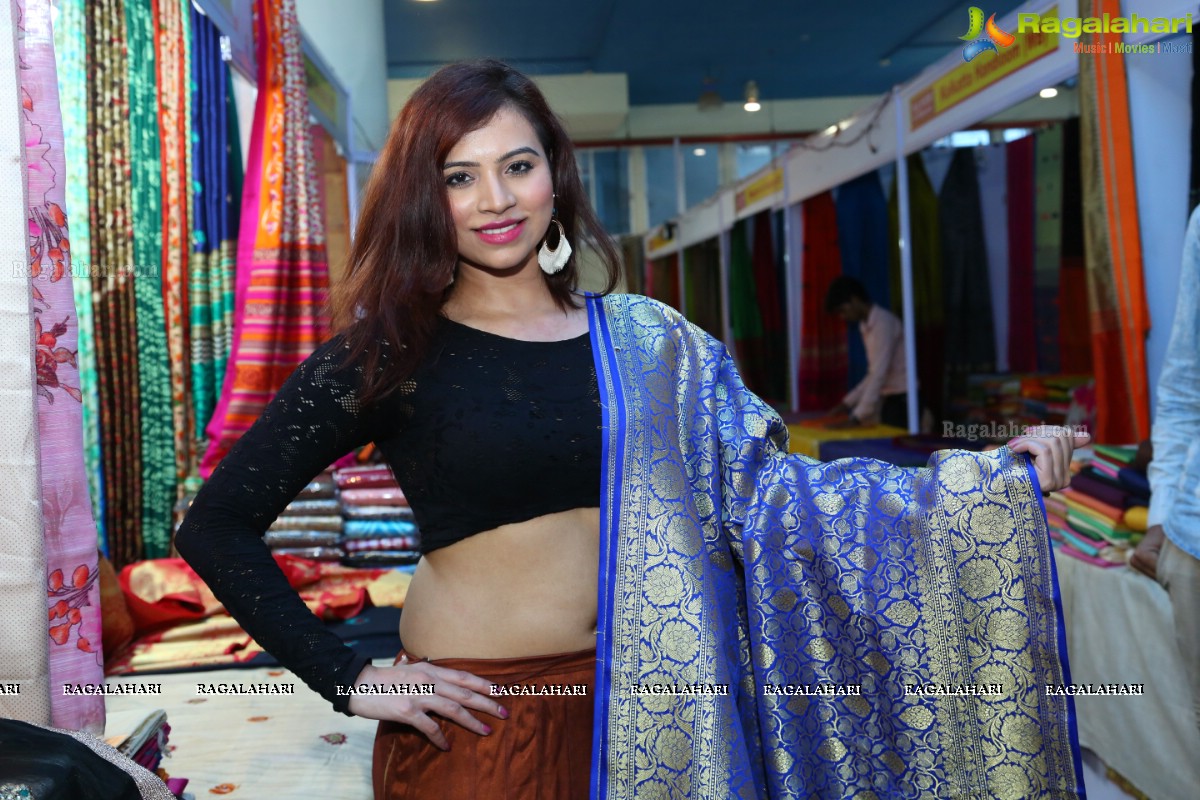 Priyanka Raman launches Silk Dezire of India Expo at NSIC, Kushaiguda