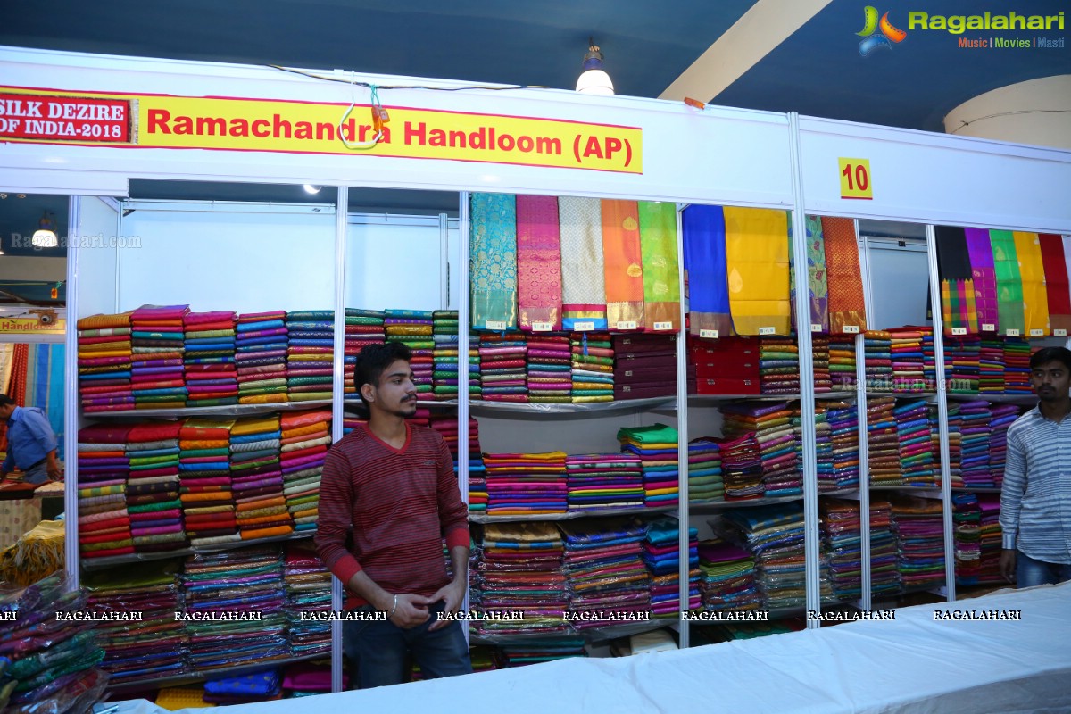 Priyanka Raman launches Silk Dezire of India Expo at NSIC, Kushaiguda