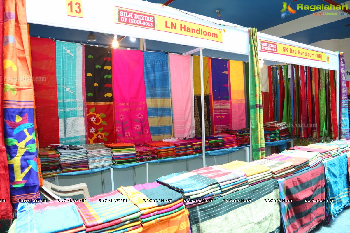 Priyanka Raman launches Silk Dezire of India Expo at NSIC, Kushaiguda