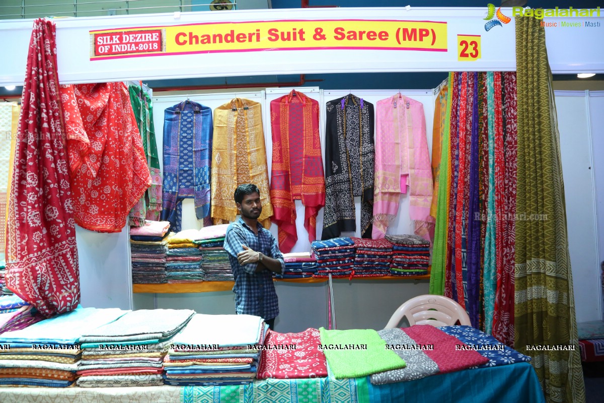 Priyanka Raman launches Silk Dezire of India Expo at NSIC, Kushaiguda