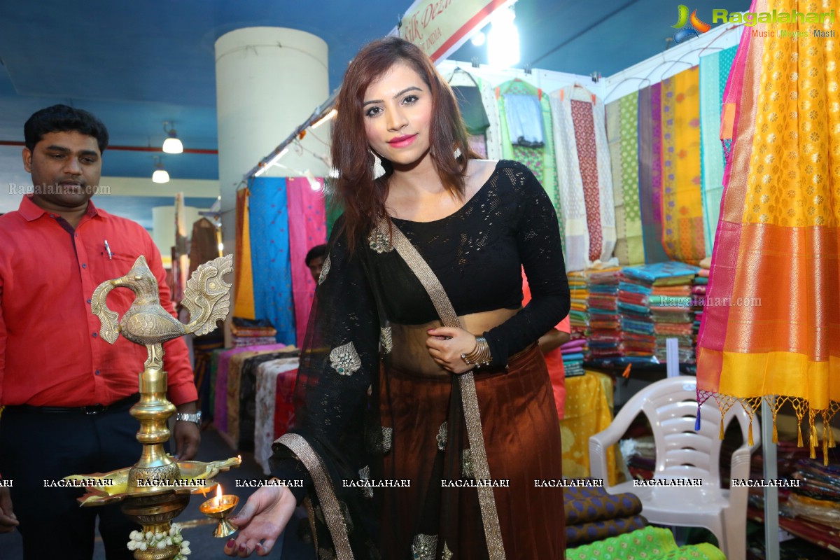 Priyanka Raman launches Silk Dezire of India Expo at NSIC, Kushaiguda