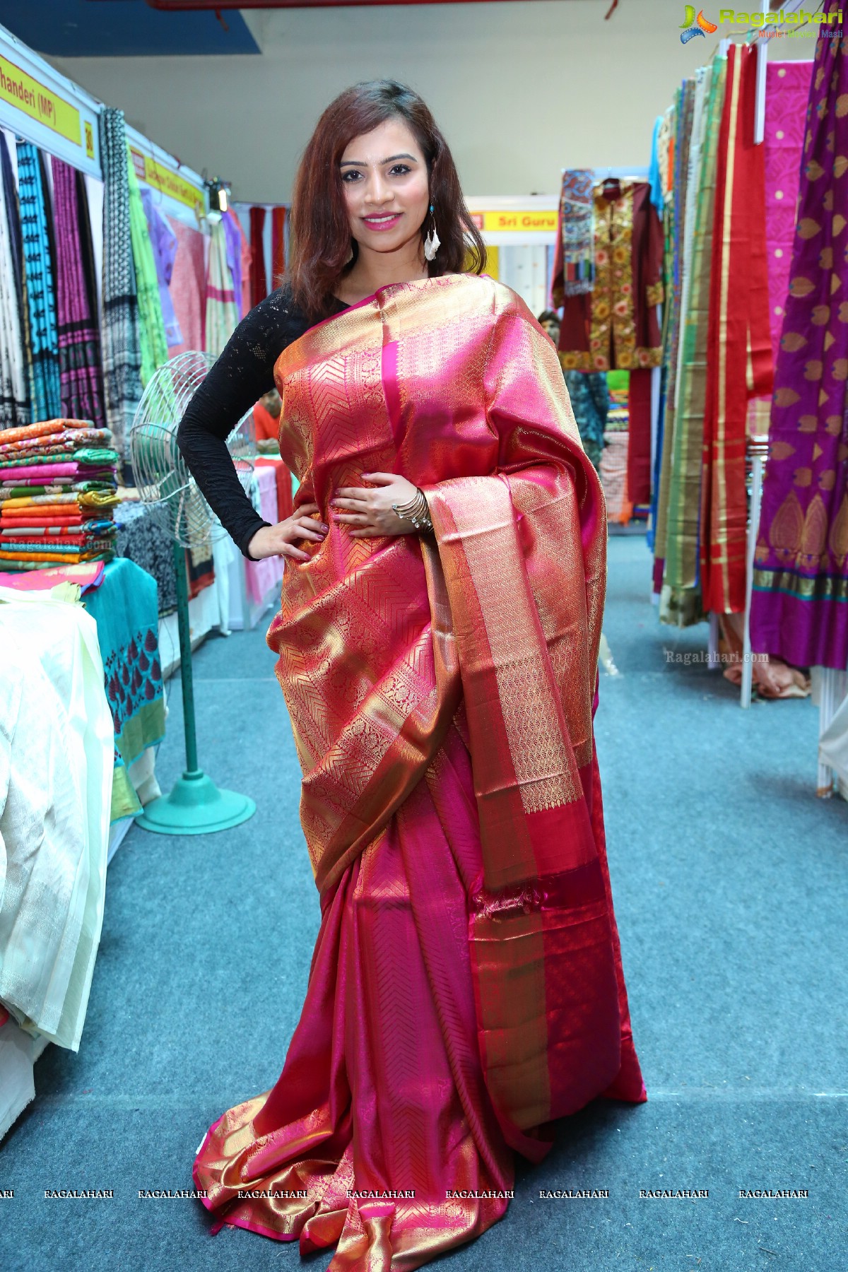 Priyanka Raman launches Silk Dezire of India Expo at NSIC, Kushaiguda