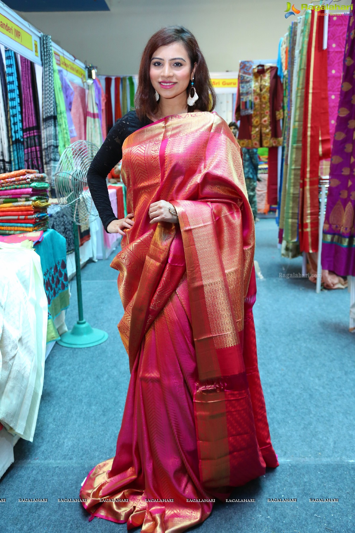 Priyanka Raman launches Silk Dezire of India Expo at NSIC, Kushaiguda