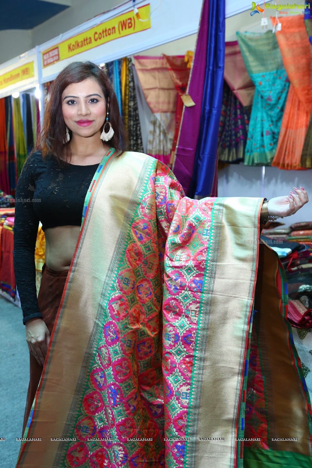 Priyanka Raman launches Silk Dezire of India Expo at NSIC, Kushaiguda