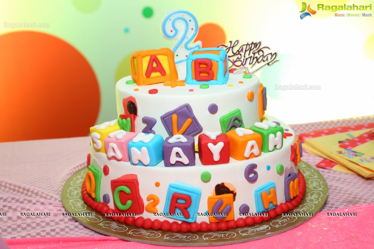 Rashed Khan-Inayah Sharon Baby Sanayah Khan 2nd Birthday