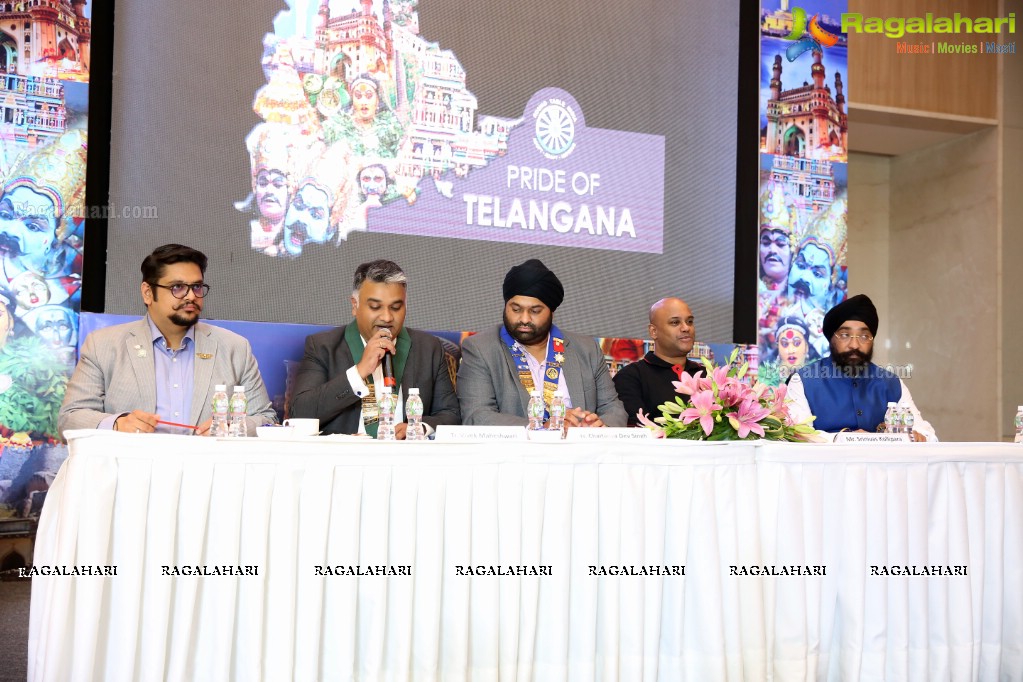 Announcement of Pride of Telangana Awards by Round Table India at Hotel Trident, Madhapur