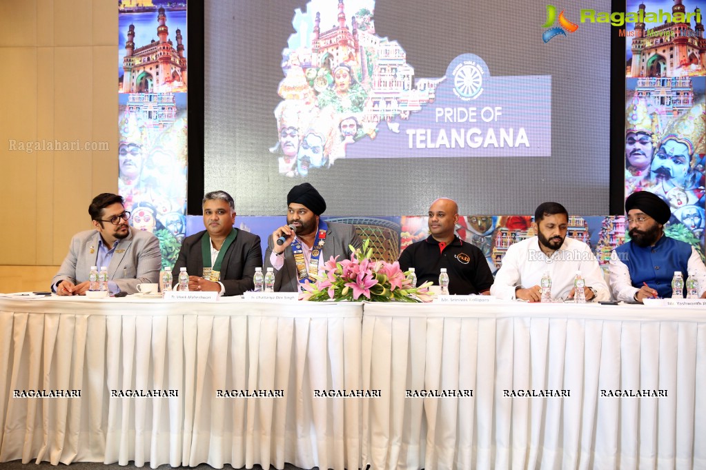 Announcement of Pride of Telangana Awards by Round Table India at Hotel Trident, Madhapur