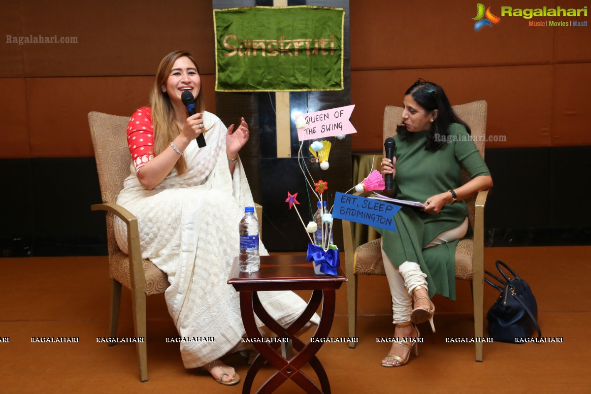 Sanskruti Ladies Club Holds an Installation Meet with Jwala Gutta @ Taj Vivanta