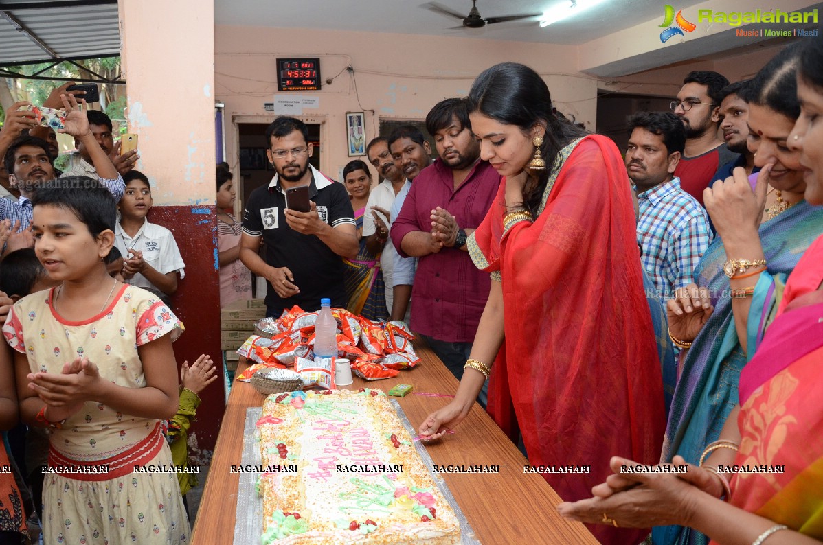 Shivani Rajasekhar Birthday Celebrations at Devnar School For The Blind