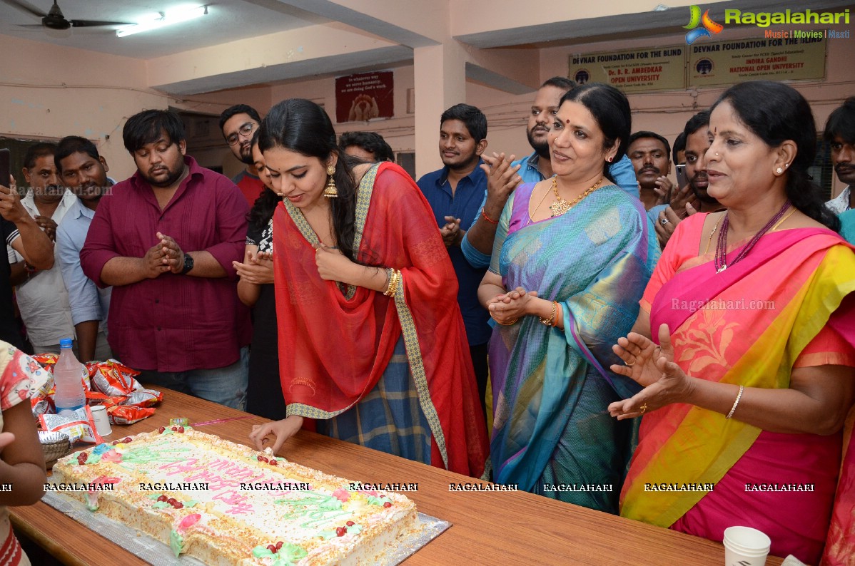 Shivani Rajasekhar Birthday Celebrations at Devnar School For The Blind