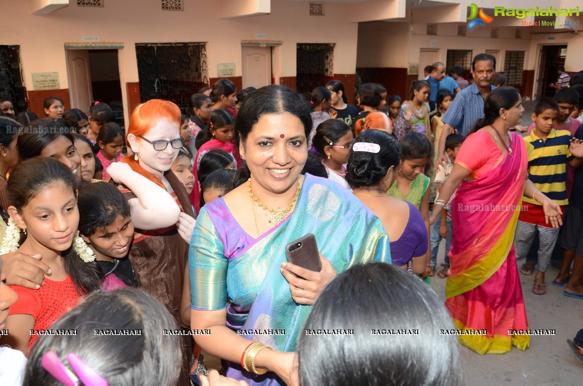 Shivani Rajasekhar Birthday Celebrations at Devnar School For The Blind