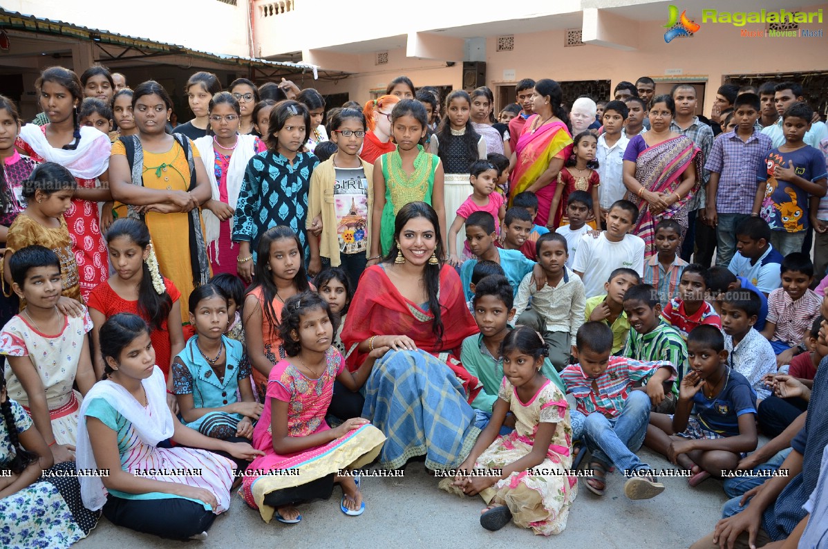 Shivani Rajasekhar Birthday Celebrations at Devnar School For The Blind