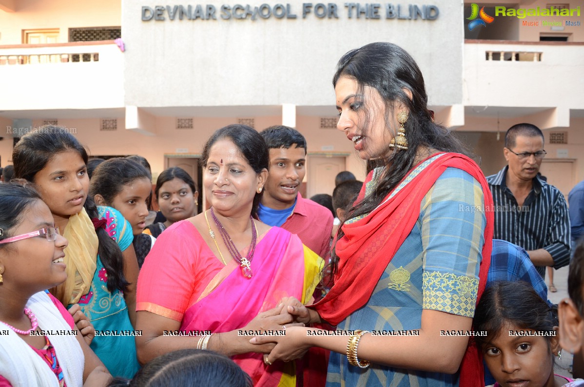 Shivani Rajasekhar Birthday Celebrations at Devnar School For The Blind