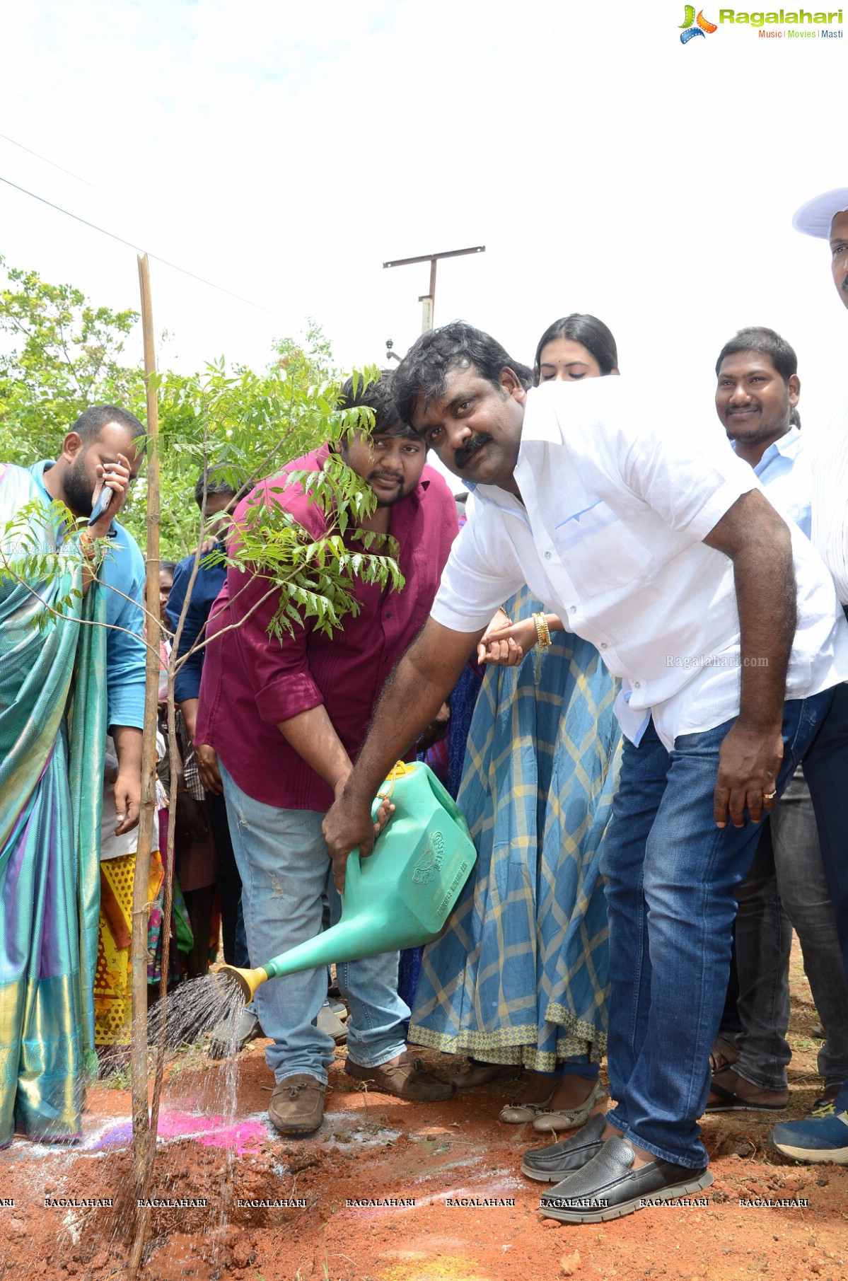 Rajasekhar Family participates in Haritha Haram at Medchal, Hyderabad