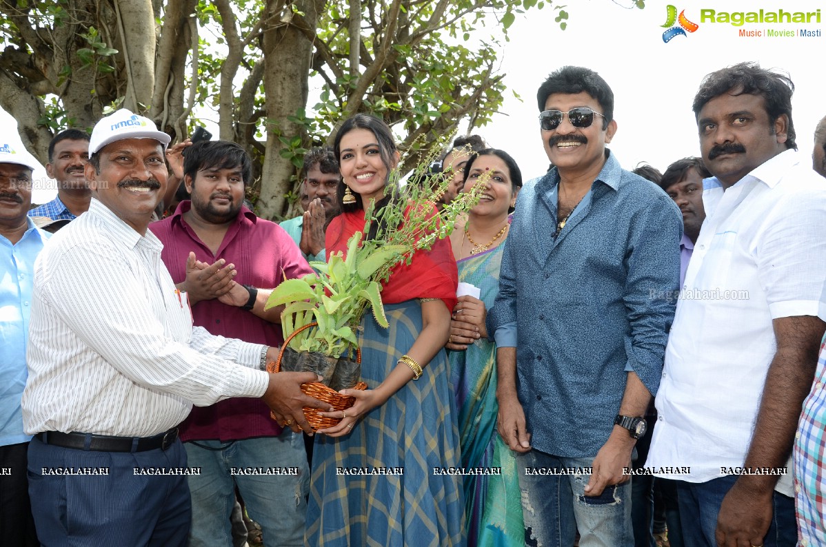 Rajasekhar Family participates in Haritha Haram at Medchal, Hyderabad