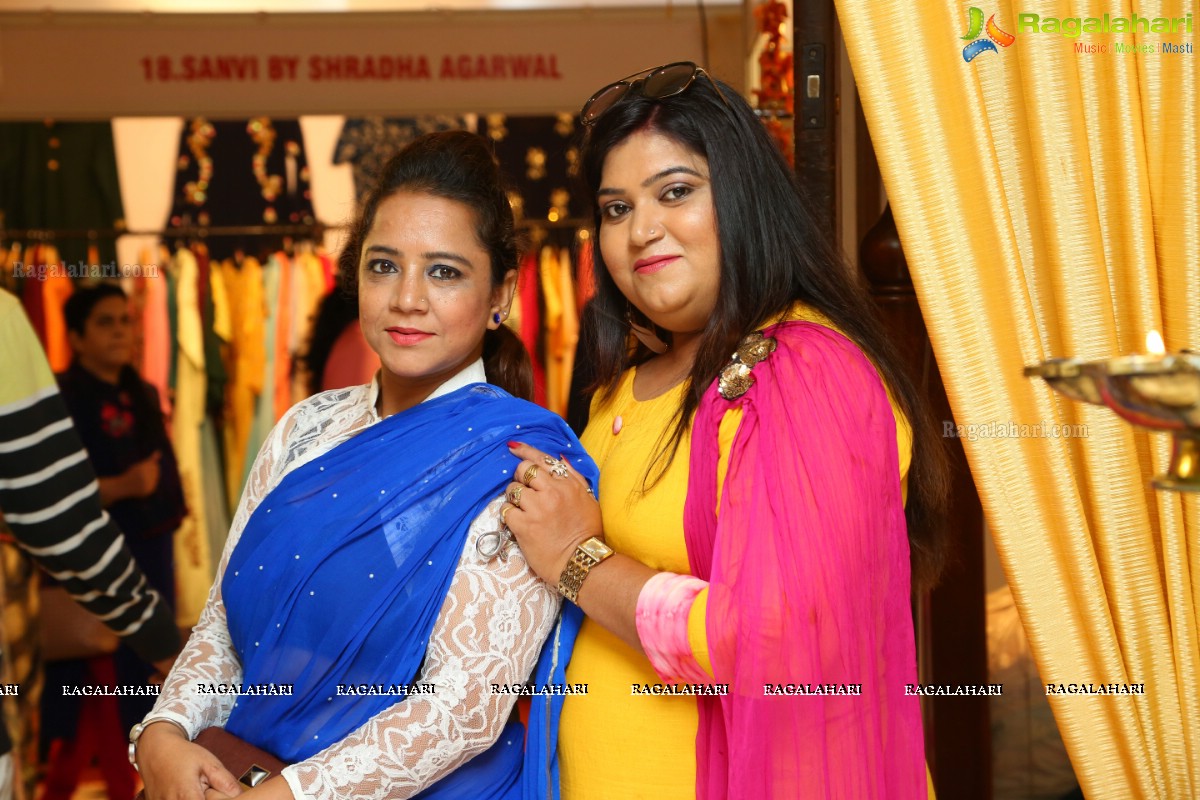 Style Bazaar-Designer Lifestyle Exhibition Launch by Bigg Boss Fame Archana at Taj Krishna