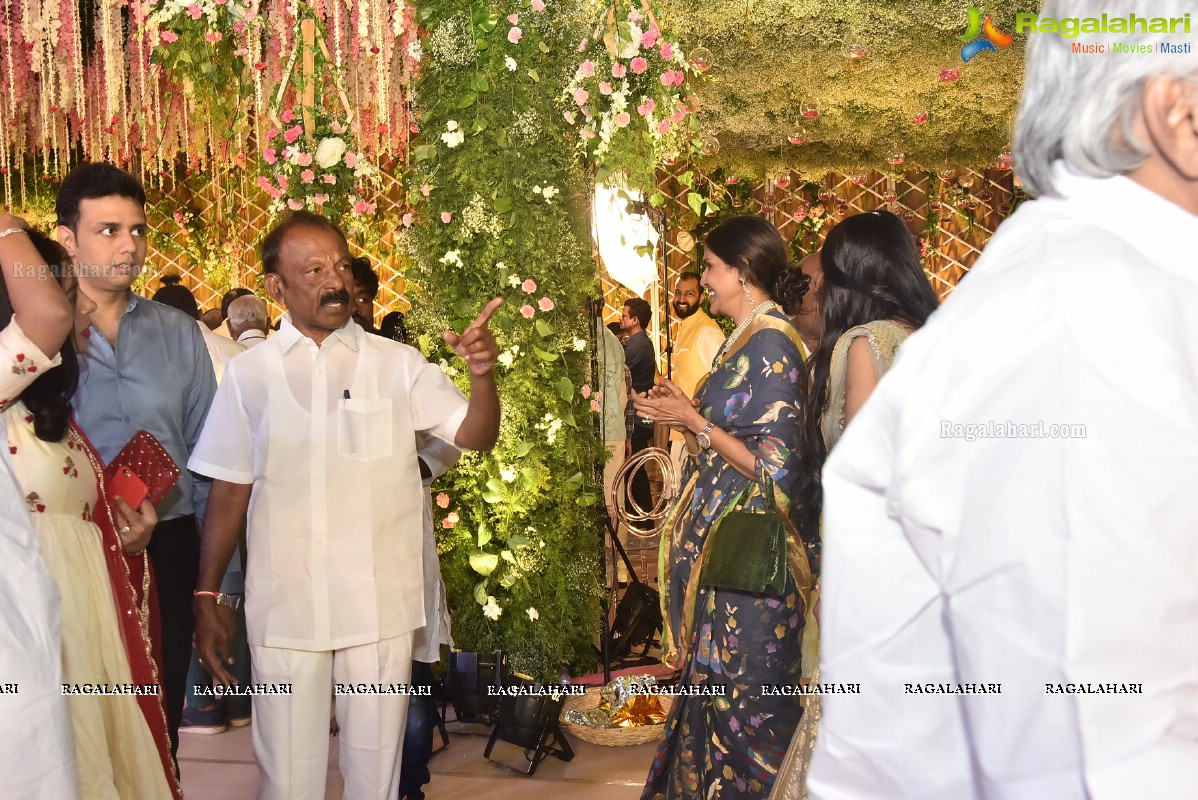 T Subbarami Reddy Grandson Anirudh Wedding Ceremony