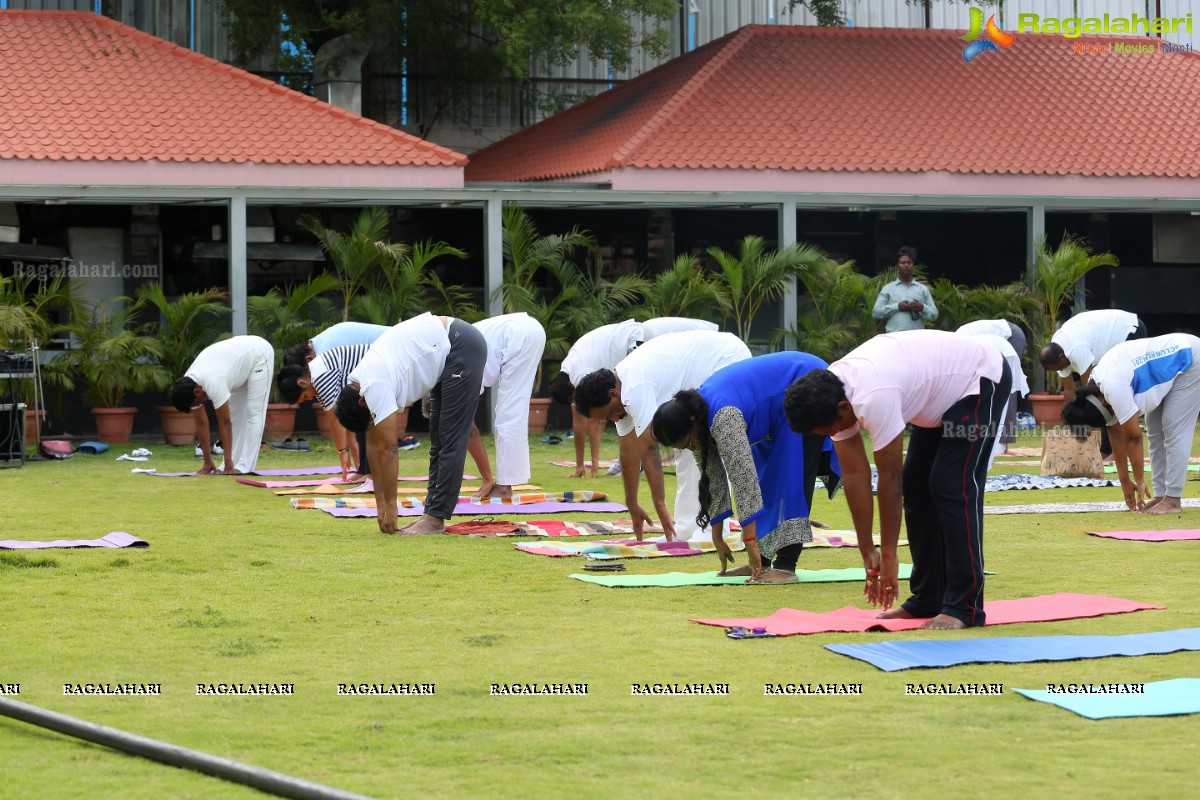 4th International Yoga Day Celebrations at Filmnagar Cultural Center