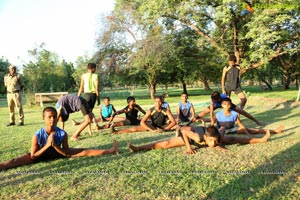 4th International Yoga Day at Sanjeevaiah Park