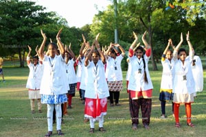 4th International Yoga Day at Sanjeevaiah Park