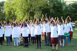 4th International Yoga Day at Sanjeevaiah Park