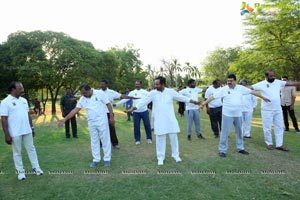 4th International Yoga Day at Sanjeevaiah Park