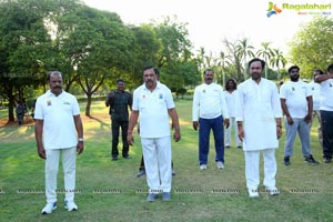 4th International Yoga Day at Sanjeevaiah Park