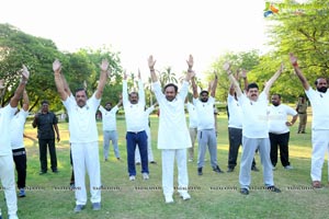 4th International Yoga Day at Sanjeevaiah Park