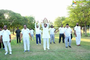 4th International Yoga Day at Sanjeevaiah Park