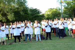 4th International Yoga Day at Sanjeevaiah Park