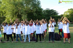 4th International Yoga Day at Sanjeevaiah Park