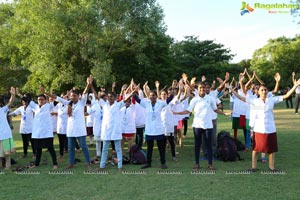 4th International Yoga Day at Sanjeevaiah Park