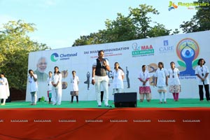 4th International Yoga Day at Sanjeevaiah Park