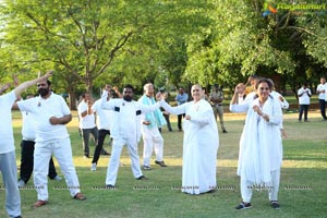 4th International Yoga Day at Sanjeevaiah Park